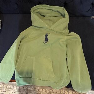 Ralph Lauren Mint Green Pullover Hoodie